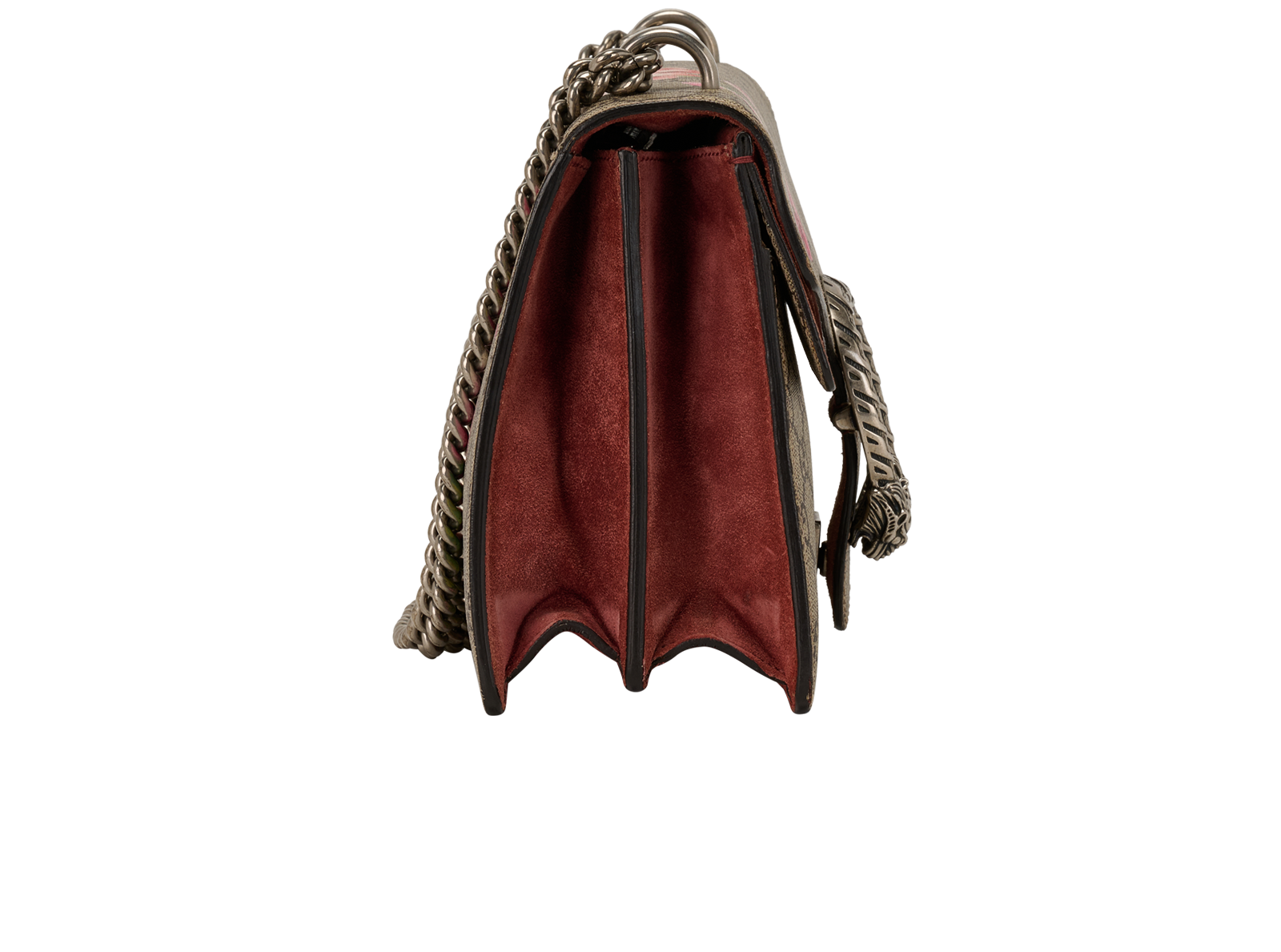 Old Small Dionysus, &pound;850, Handbags, Beige, Canvas, Side view